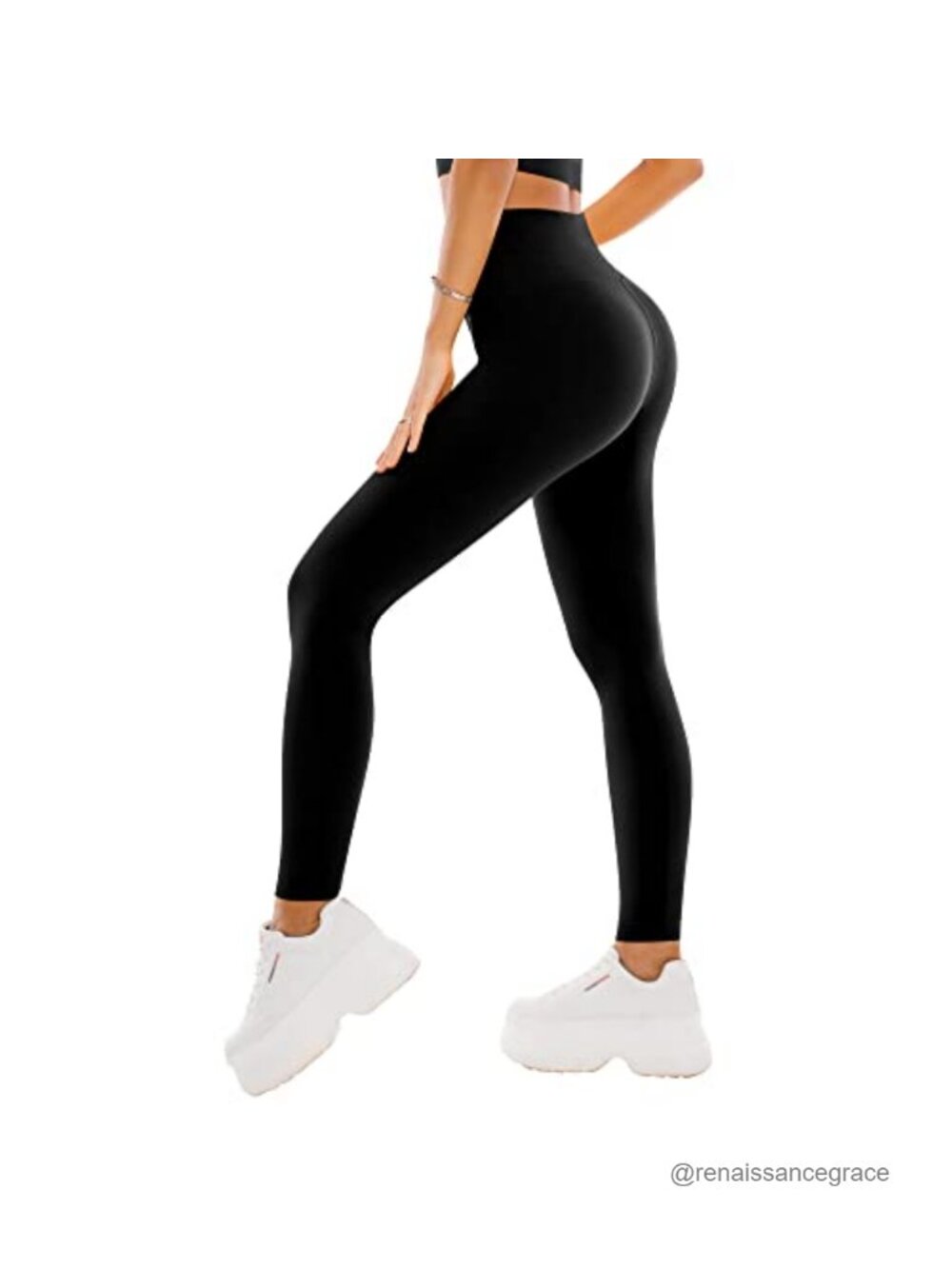 High Waisted Buttery Soft Full Length Leggings Tummy Control Yoga Pants